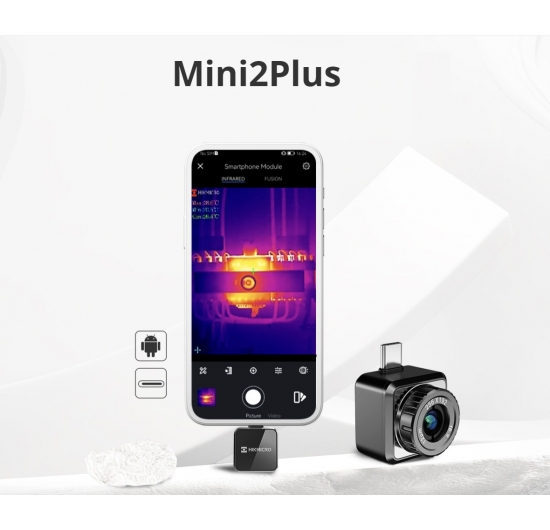 Hikmicro Camera Mini2Plus Tích Hợp Với Điện Thoại